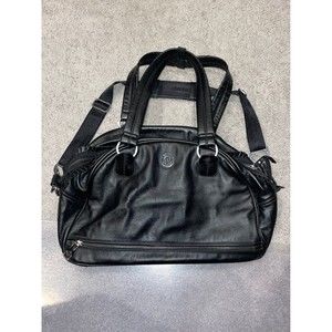 Lululemon faux leather gym bag